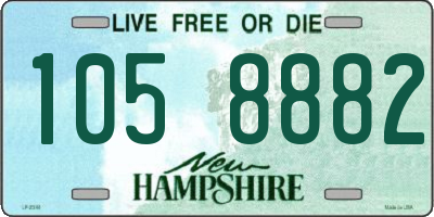 NH license plate 1058882