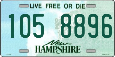 NH license plate 1058896