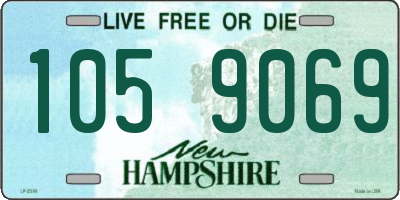 NH license plate 1059069