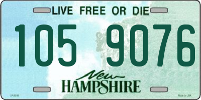 NH license plate 1059076