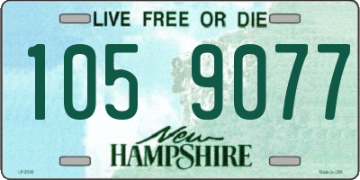 NH license plate 1059077