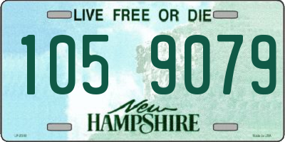 NH license plate 1059079