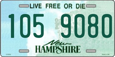 NH license plate 1059080
