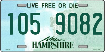 NH license plate 1059082