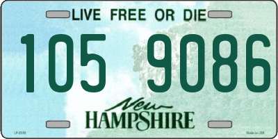 NH license plate 1059086