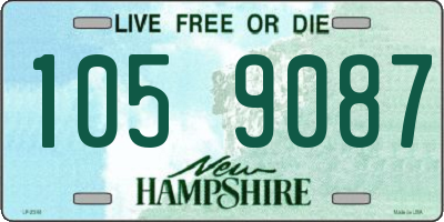 NH license plate 1059087