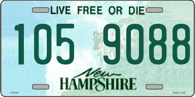 NH license plate 1059088