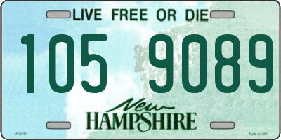 NH license plate 1059089