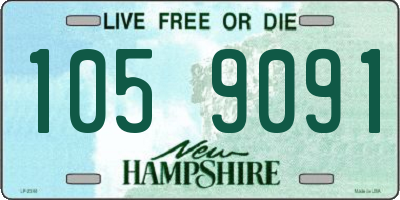NH license plate 1059091