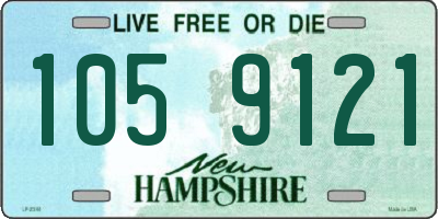 NH license plate 1059121