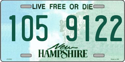 NH license plate 1059122