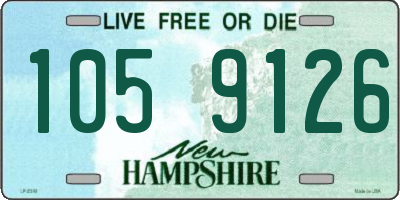 NH license plate 1059126