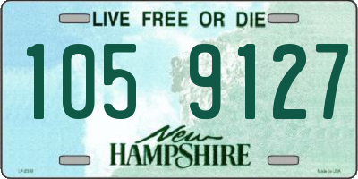 NH license plate 1059127