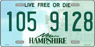 NH license plate 1059128