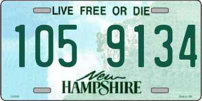 NH license plate 1059134