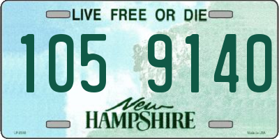 NH license plate 1059140
