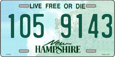 NH license plate 1059143