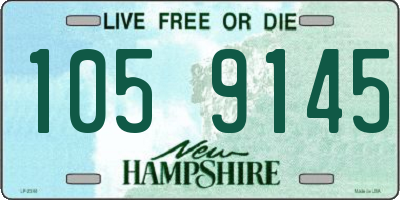 NH license plate 1059145