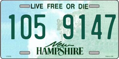 NH license plate 1059147