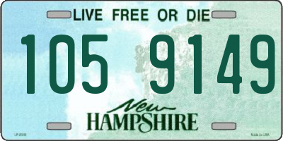 NH license plate 1059149