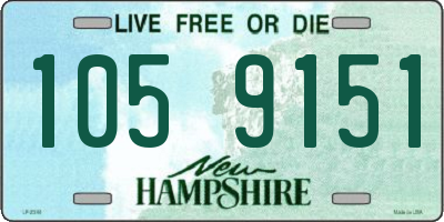 NH license plate 1059151