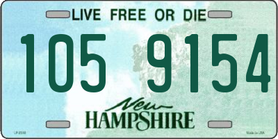 NH license plate 1059154