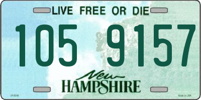 NH license plate 1059157