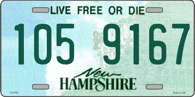 NH license plate 1059167