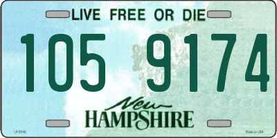 NH license plate 1059174