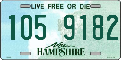 NH license plate 1059182
