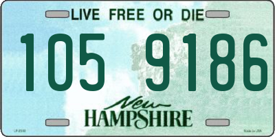 NH license plate 1059186