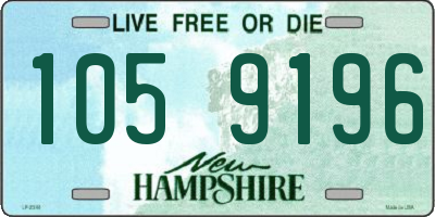 NH license plate 1059196