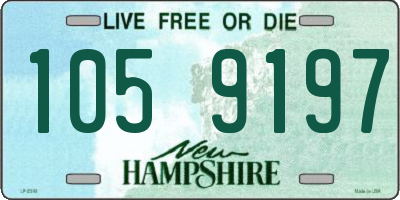 NH license plate 1059197