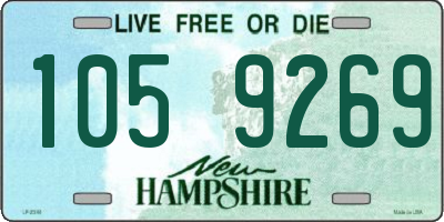NH license plate 1059269