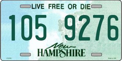 NH license plate 1059276