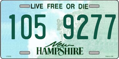 NH license plate 1059277