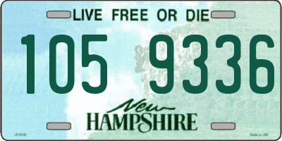 NH license plate 1059336