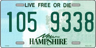 NH license plate 1059338