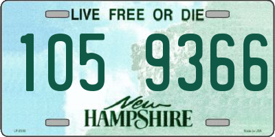 NH license plate 1059366