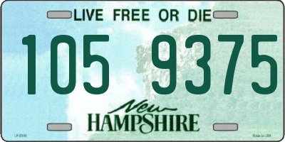 NH license plate 1059375