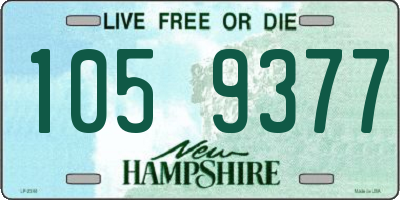NH license plate 1059377
