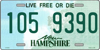 NH license plate 1059390