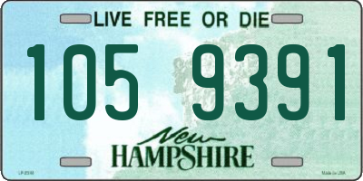 NH license plate 1059391