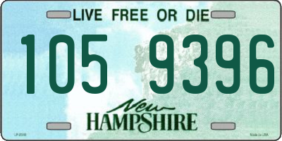 NH license plate 1059396