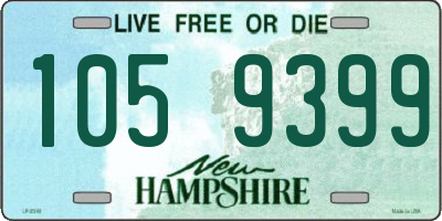 NH license plate 1059399