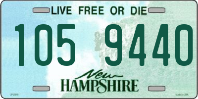 NH license plate 1059440