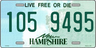 NH license plate 1059495