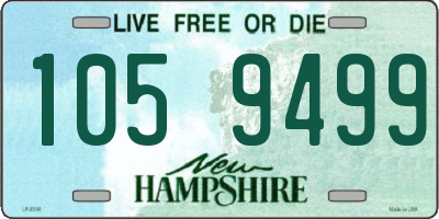 NH license plate 1059499