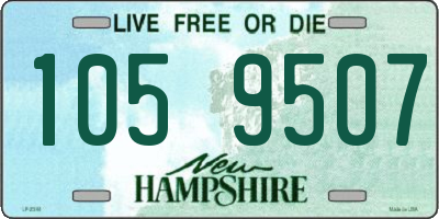 NH license plate 1059507