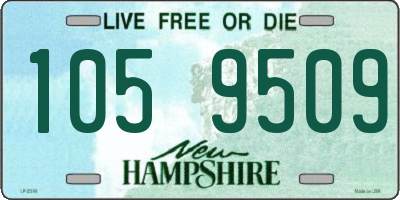 NH license plate 1059509